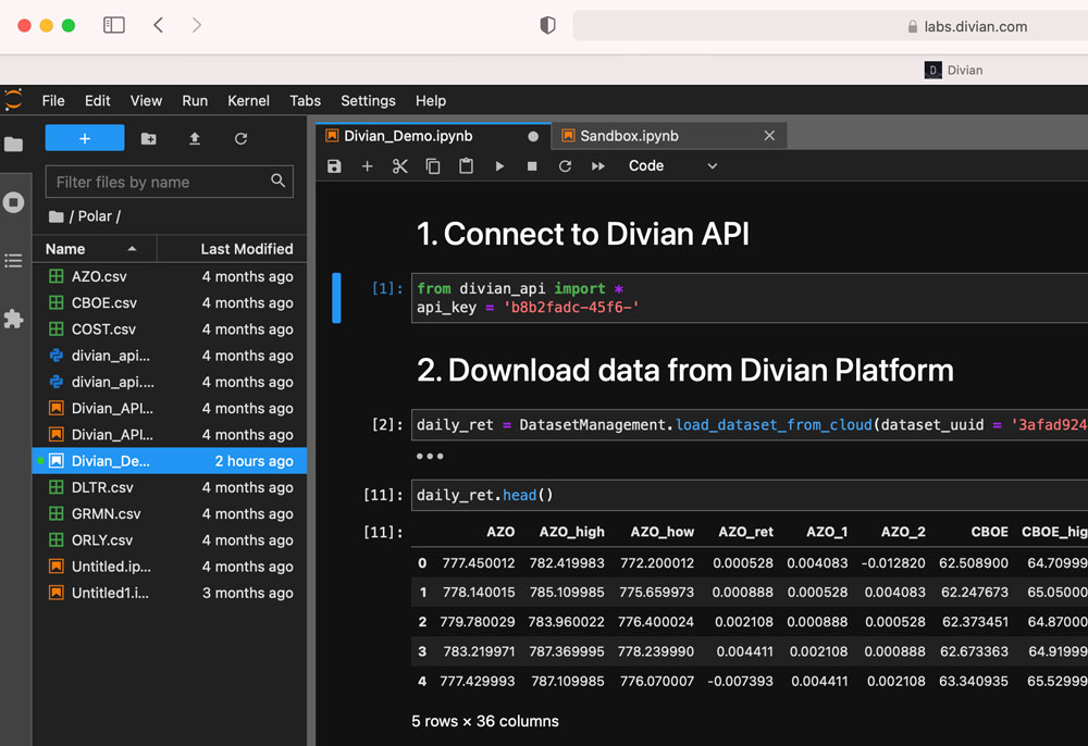 Divian Data Becomes Knowledge
